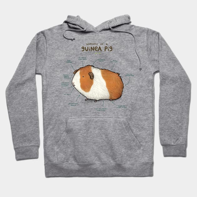 Anatomy of a Guinea Pig Hoodie by Sophie Corrigan